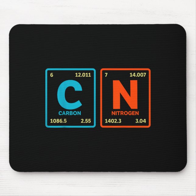 Mousepad 67 Meme Funny Teacher Science Periodic Table Retro (Frente)