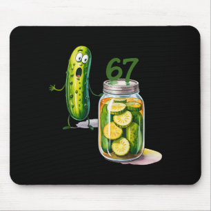 Mousepad 67 Meme Picles Surpresa Um Pote De Picles Fatiados
