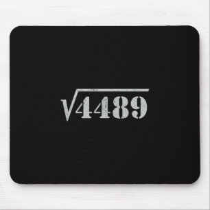 Mousepad 67 Meme Raiz Quadrada 4489 Gíria Matemática 6 7 Re
