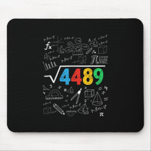 Mousepad 67 Meme Raiz Quadrada 4489 Gíria Seis Sete Profess