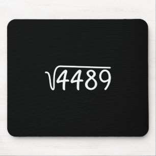 Mousepad 67 Meme Raiz Quadrada 4489 Teen Six Seven Gíria Ma