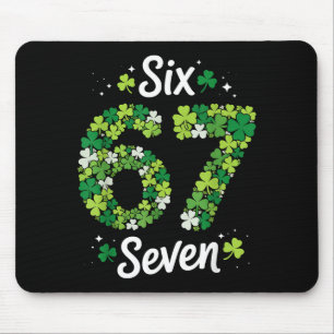 Mousepad 67 Meme Shamrocks Dia de São Patrício 6-7 Crianças