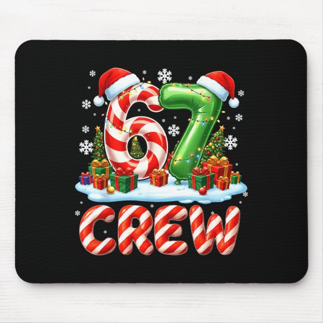 Mousepad 67 Meme Six Seven Funny Christmas Women Men Boys G (Frente)