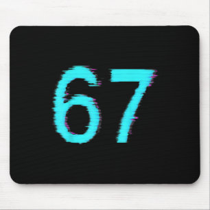 Mousepad 67 Meme Tendência Geração Z Alpha Seis Sete 6 7