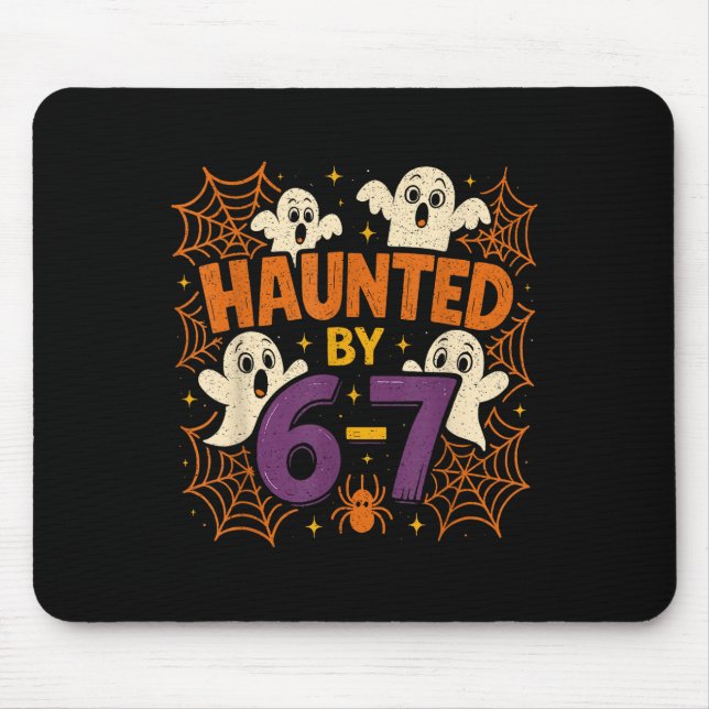 Mousepad 67 Meme Tendência Halloween Divertido Seis Sete Ge (Frente)
