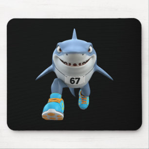 Mousepad 67 Meme Tralalalero Tralala Runner Italia