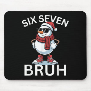 Mousepad 67 Natal Divertido Seis Sete Meme Brainrot Boneco