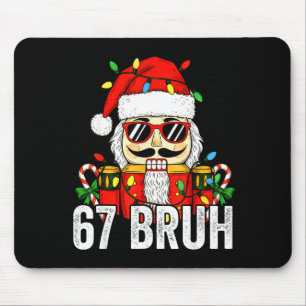 Mousepad 67 Natal Noz Crracker Bruh 6 7 Natal Divertido 6
