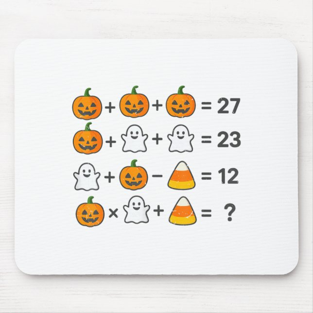 Mousepad 67 Order Operations Math Teacher Halloween Costume (Frente)