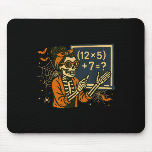 Mousepad 67 Professor Esqueleto de Halloween Seis Sete Meme