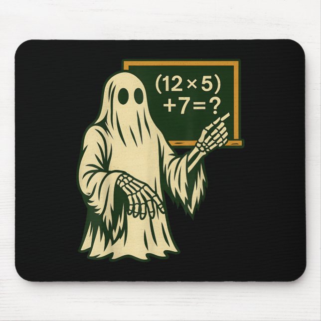 Mousepad 67 Professor Fantasma de Halloween Seis Sete Meme  (Frente)