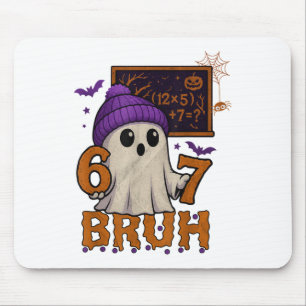 Mousepad 67 Professor Fantasma de Halloween Seis Sete Meme