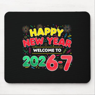 Mousepad 67 Réveillon, Humor Feliz Ano Novo 2026-7 Diversão
