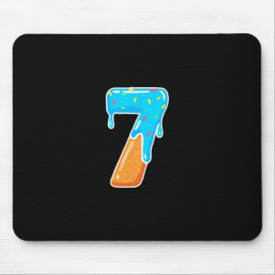 Mousepad 67 Roupa de Casal Cômico Sorvete Drip Meme 6 7