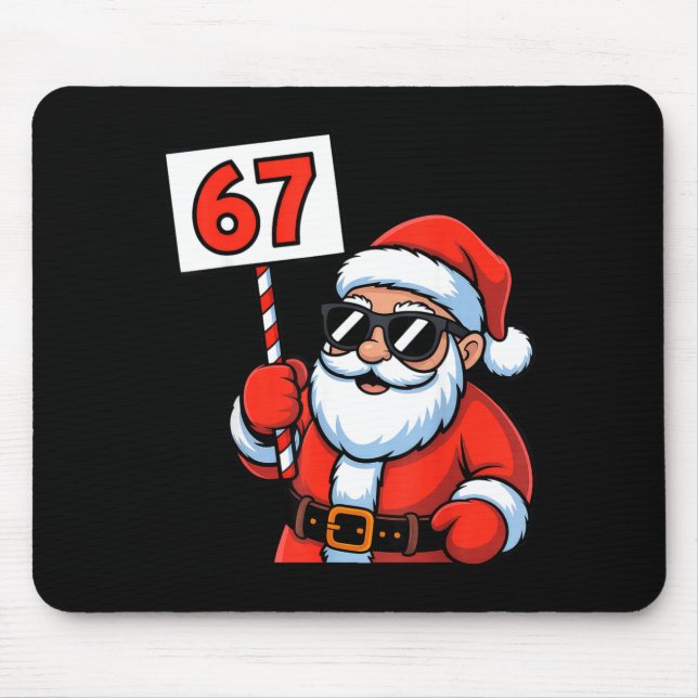 Mousepad 67 Santa Six Seven Christmas  (Frente)