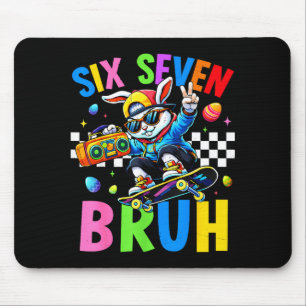 Mousepad 67 Seis Sete Bruh Bunny Para Crianças Meninas Meni