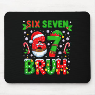 Mousepad 67 Seis Sete Burh Natal 6 7 Meme
