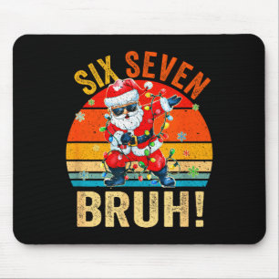 Mousepad 67 Seis Sete Burh Natal Engraçado 6 7 Meme Homens 