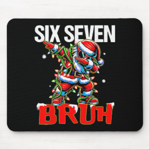 Mousepad 67 Seis Sete Burh Papai Noel Natal 6 7 Meme Homens