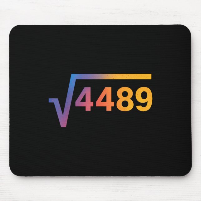 Mousepad 67 Seis Sete Meme 6-7  (Frente)