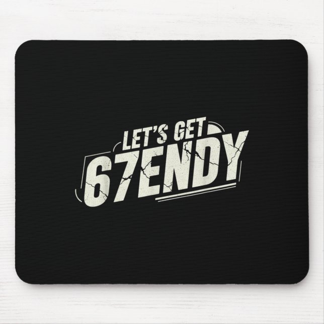 Mousepad 67 Seis Sete Sendy 6 7endy Vamos Se Tornar Sendy 6 (Frente)