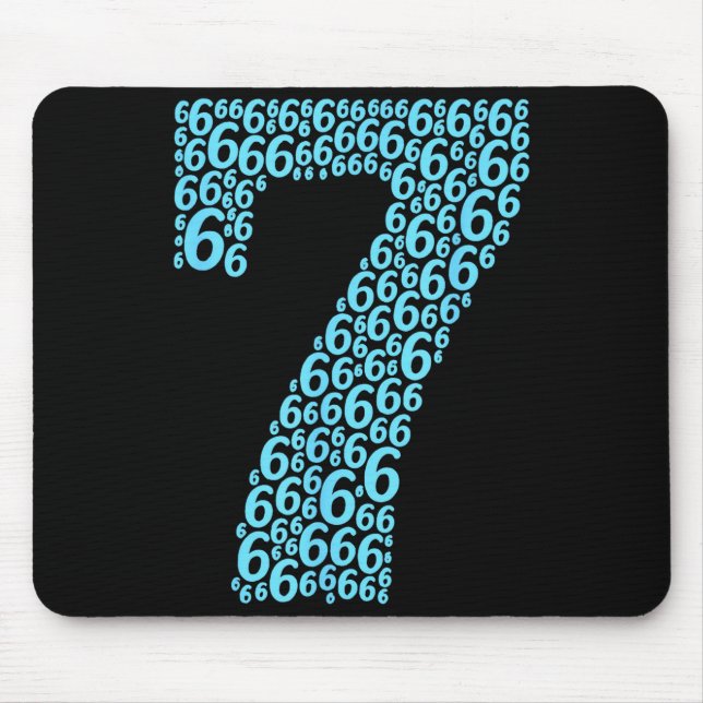 Mousepad 67 Sessenta e Sete Design de Fantasia de Halloween (Frente)
