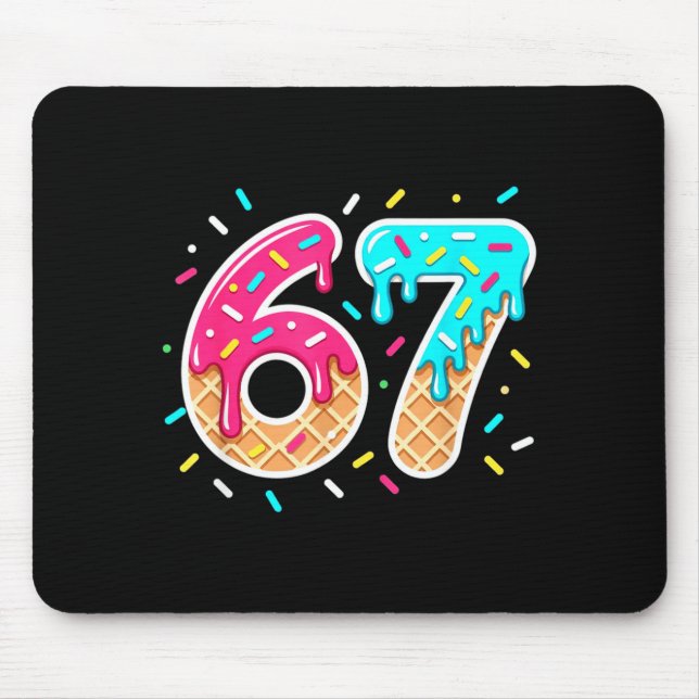 Mousepad 67 Shirt Baseball Lifestyle 101 Apparel Youth Drip (Frente)