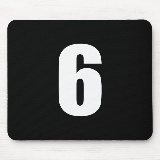 Mousepad 67 Six Seven 6 7 Design de Meme Engraçado 6 7 Fren (Frente)