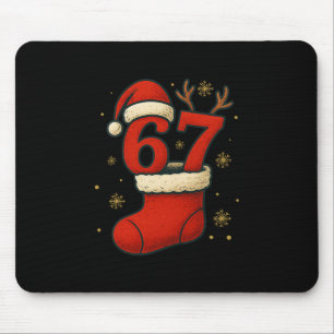 Mousepad 67 Six Seven Piada Meme Gen Alpha Natal 2025