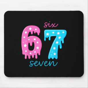 Mousepad 67 Sorvete Drip Meme 6 7 Fantasia de Halloween Cas