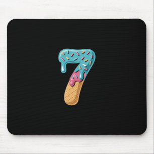 Mousepad 67 Sorvete Drip Meme Engraçado Seis Sete Combinand