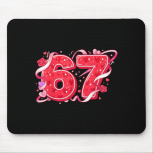 Mousepad 67 Sorvete Drip Meme Engraçado Seis Sete Dia dos N