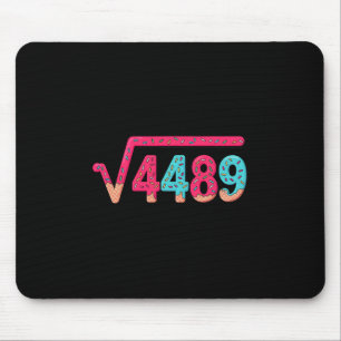 Mousepad 67 Sorvete Drip Meme Raiz Quadrada 4489 Gíria Mate