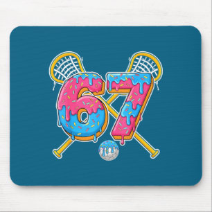 Mousepad 67 Sorvete Gotejamento Meme Gíria Gen Alpha Lacros