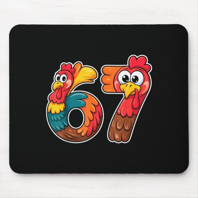Mousepad 67 Thanksgiving Meme Funny Holiday Six Seven  (Frente)