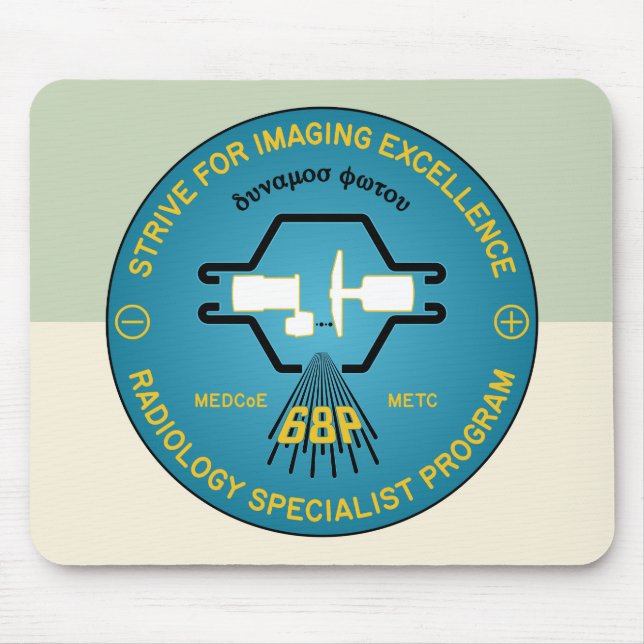 Mousepad 68P Radiology Specialist Program Emblem (Frente)