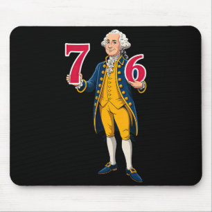 Mousepad 6 7 7 6 George Washington Seis Sete