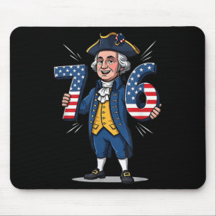 Mousepad 6-7 7-6 George Washington Seis Sete General Alpha