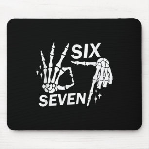 Mousepad 6 7 Mãos esqueléticas engraçadas, T-shirt Dia de a