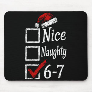 Mousepad 6-7 Meme Legal Travesso 67 Natal Rotação Cerebral