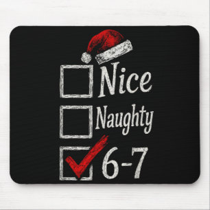 Mousepad 6-7 Meme Legal Travesso 67 Natal Rotação Cerebral