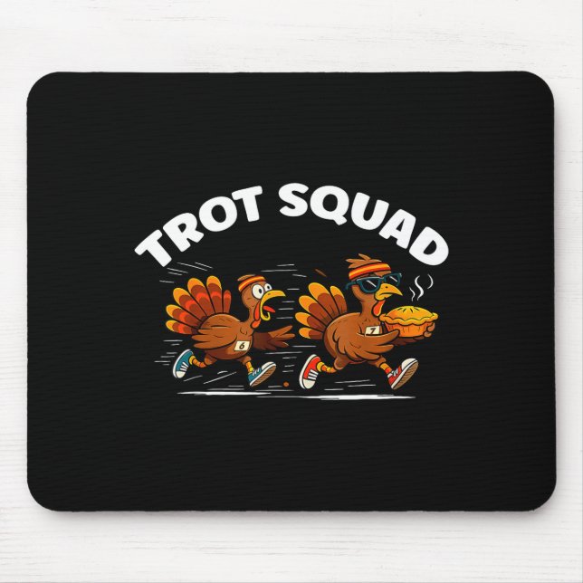 Mousepad 6 7 Meme Thanksgiving Turkey Running Costume Turke (Frente)