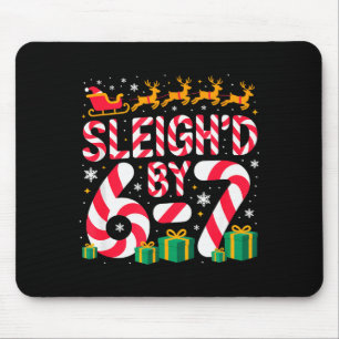 Mousepad 6-7 Suéter Feio de Natal Seis Sete Xmas 67 Meme