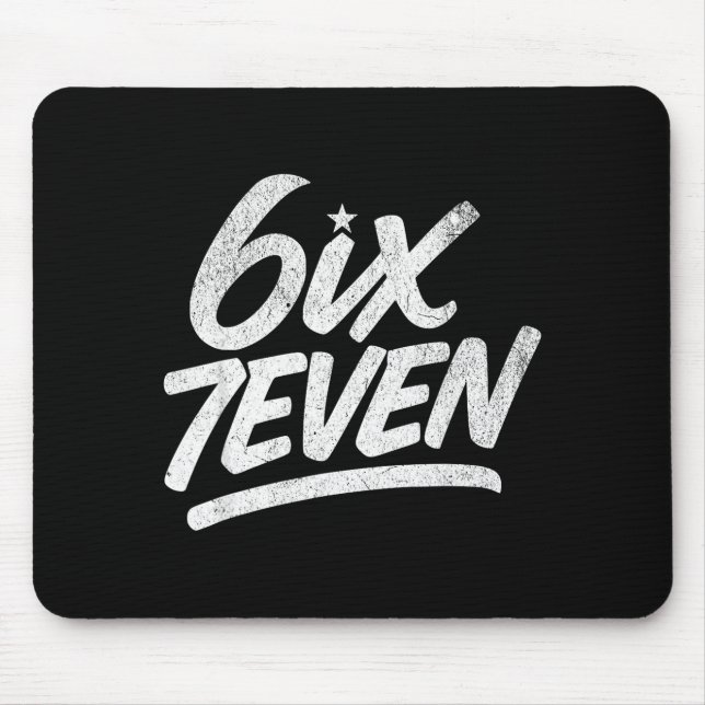 Mousepad 6ix7even 67 Six Seven 6 7 Boys Girls Teens Kids Te (Frente)