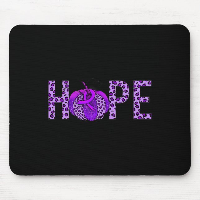 Mousepad 6yo8 Fita Roxa Heimerheimer Mês de Consciência (Frente)