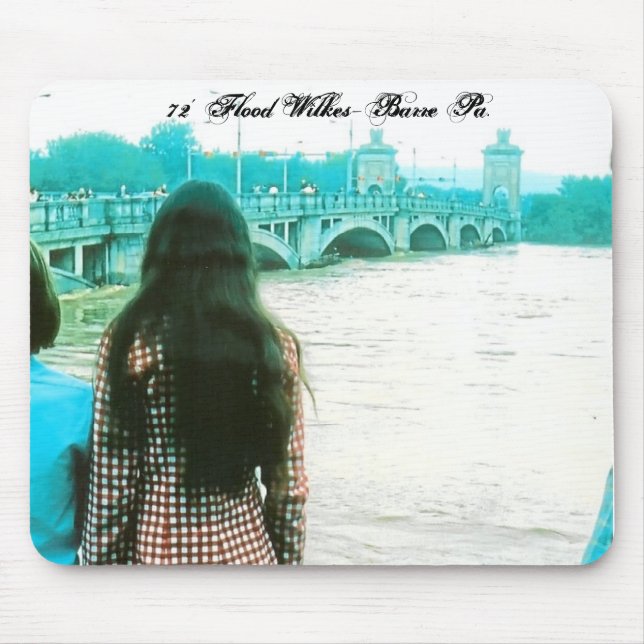 Mousepad 72' Pa. da Wilkes-Barra da inundação (Frente)