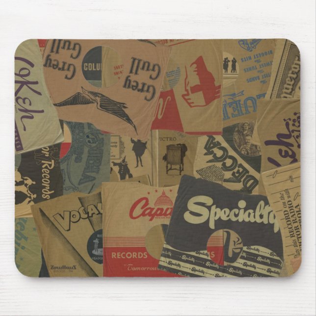 Mousepad 78 Capas gravadas do RPM (Frente)