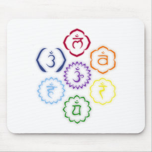Mousepad 7 Chakras em um círculo