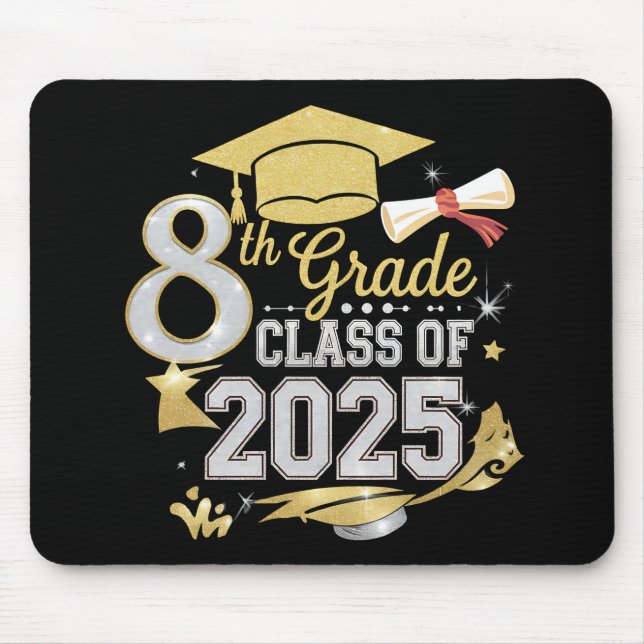 Mousepad 8ª Classe De Graduação Do Formando 2025 (Frente)