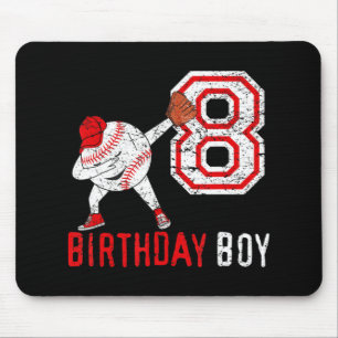 Mousepad 8º Oitavo Aniversário Presente Tee 8º Nascer de Ba
